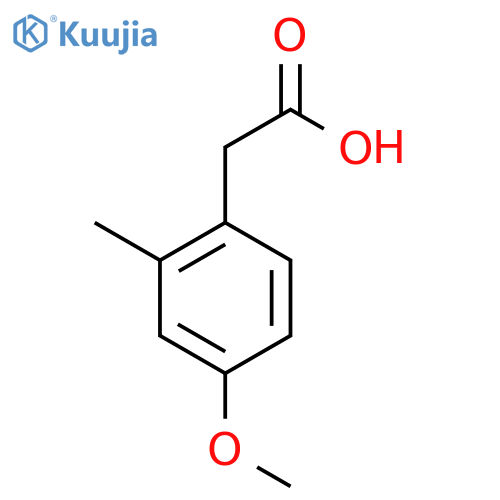2-(4-methoxy-2-methylphenyl)acetic acid structure