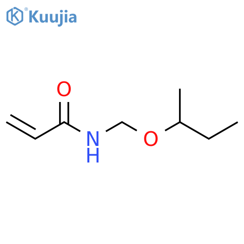 2-Propenamide,N-[(1-methylpropoxy)methyl]- structure