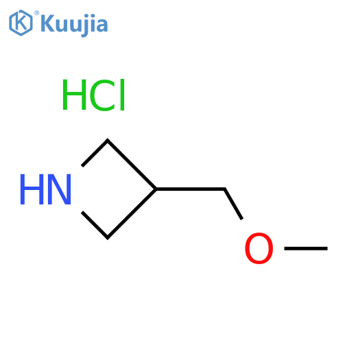 3-(Methoxymethyl)azetidine hydrochloride structure