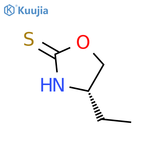 (4S)-4-Ethyl-1,3-oxazolidine-2-thione structure