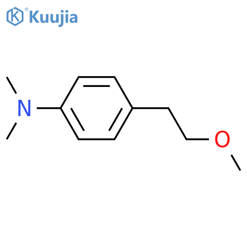 2-(4-Aminophenyl)ethanol; Me ether, N,N-di-Me structure