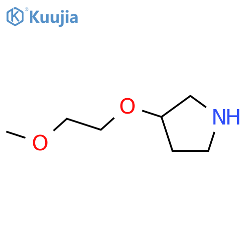 (3R)-3-(2-methoxyethoxy)pyrrolidine structure