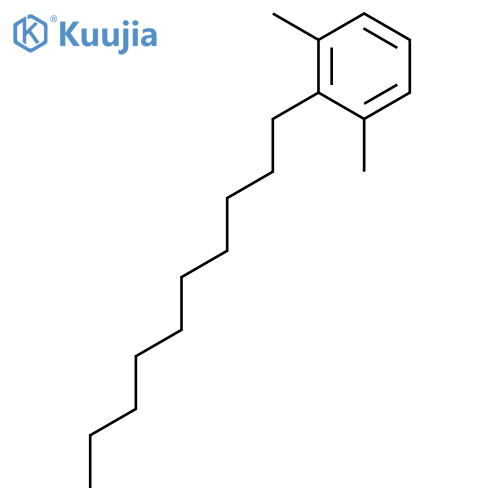 2-decyl-1,3-dimethyl-benzene structure