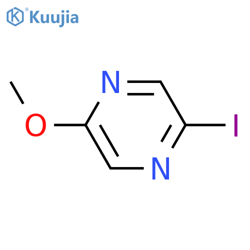 2-Iodo-5-methoxypyrazine structure