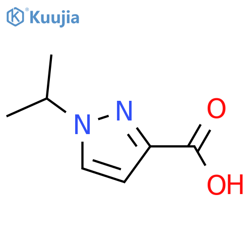 1-(propan-2-yl)-1H-pyrazole-3-carboxylic acid structure