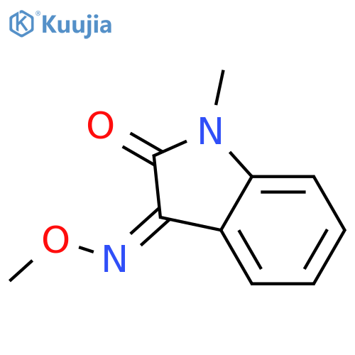 (Z)-3-(Methoxyimino)-1-methylindolin-2-one structure