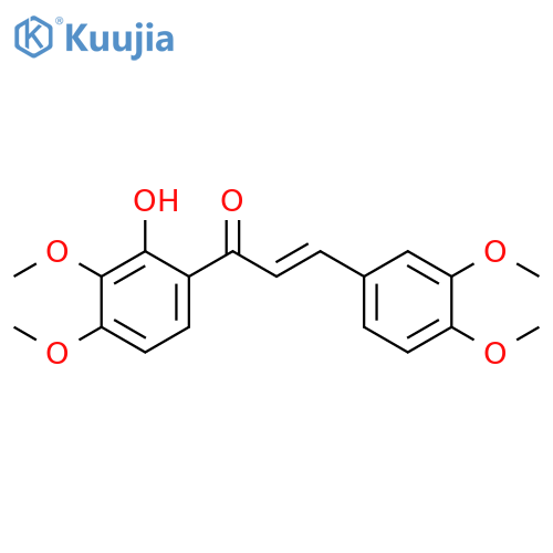 2'-hydroxy-3',4',3,4-tetramethoxychalcone structure