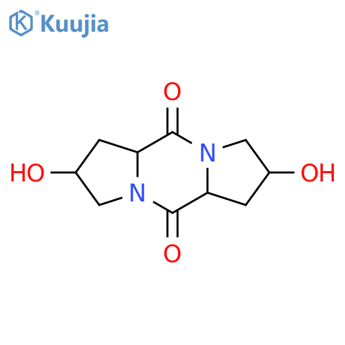 5,11-Dihydroxy-1,7-diazatricyclo7.3.0.0^{3,7}dodecane-2,8-dione structure
