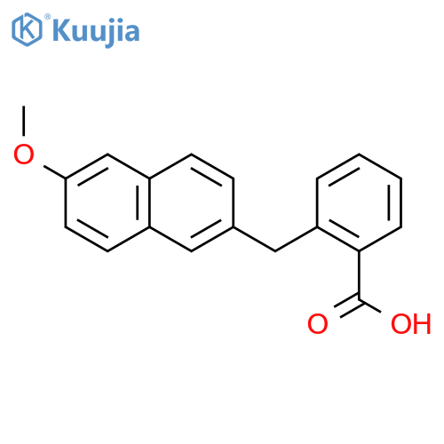 a-(6-Methoxy-2-naphthyl)-o-toluic Acid structure