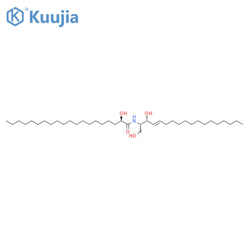 20:0(2R-OH) Ceramide, N-(2'-(R)-hydroxyarachidoyl)-D-erythro-sphingosine, powder structure