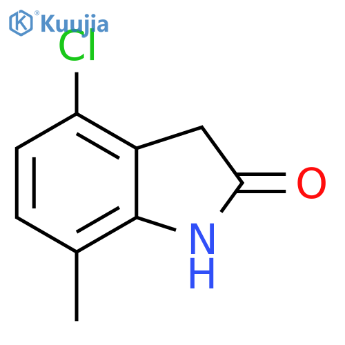4-chloro-7-methylindolin-2-one structure