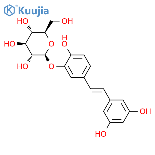Piceatannol 3'-O-glucoside structure