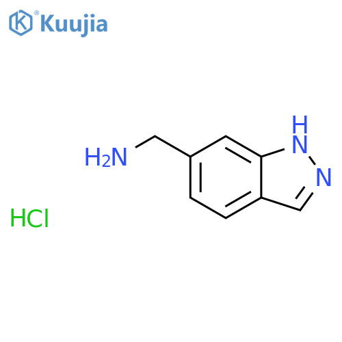 6-(Aminomethyl)-1H-indazole Hydrochloride structure