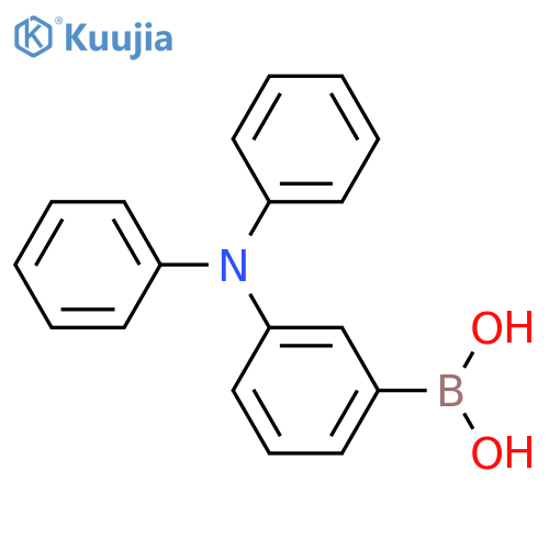 (3-(Diphenylamino)phenyl)boronic acid structure