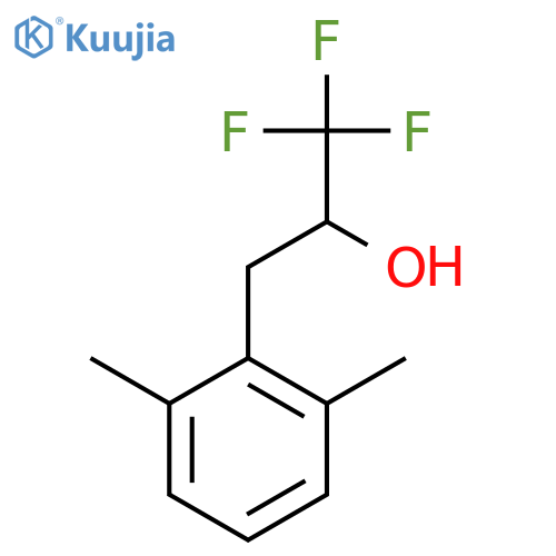 3-(2,6-dimethylphenyl)-1,1,1-trifluoropropan-2-ol structure
