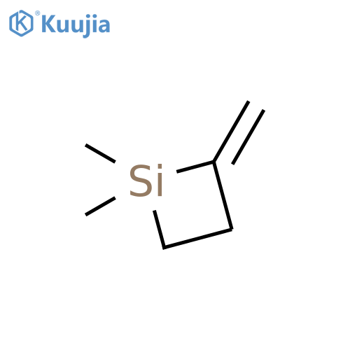 1,1-Dimethyl-2-methylidenesiletane structure