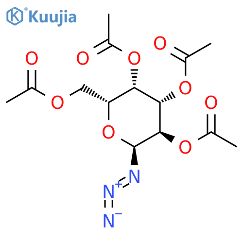 2,3,4,6-Tetra-O-acetyl-a-D-galactopyranosyl Azide structure