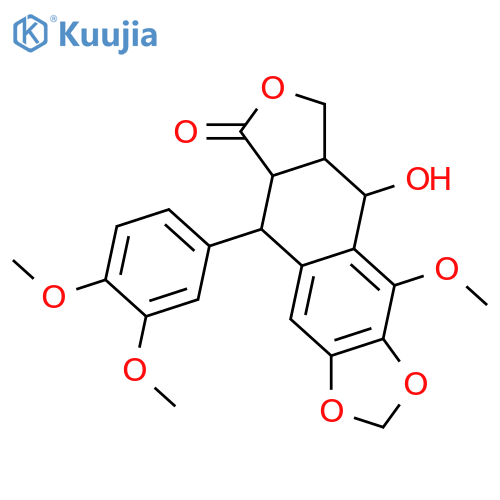 2,7'-Cyclo-3',4,4',5,6,7-hexahydroxy-8,8'-lignan-9',9-olide; (7R,7'R,8R,8'S)-form, 4,5-Methylene, 3',4',6-tri-Me ether structure
