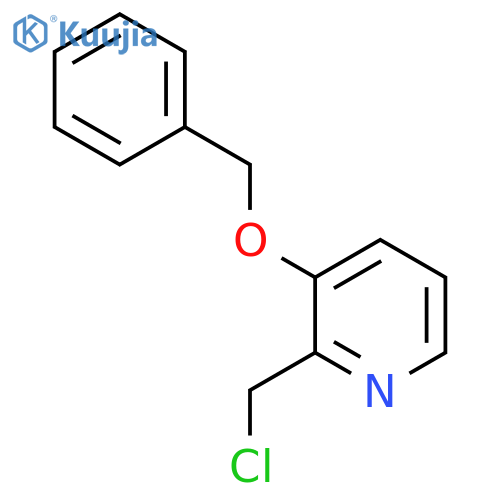 3-(Benzyloxy)-2-(chloromethyl)pyridine structure