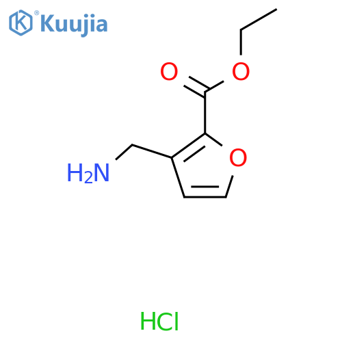 Ethyl 3-(aminomethyl)-2-furoate structure