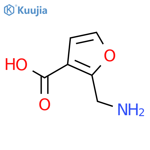 2-(aminomethyl)furan-3-carboxylic acid structure
