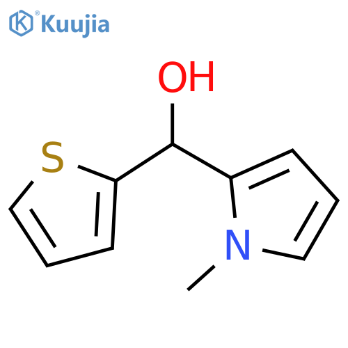 (1-methylpyrrol-2-yl)-thiophen-2-ylmethanol structure