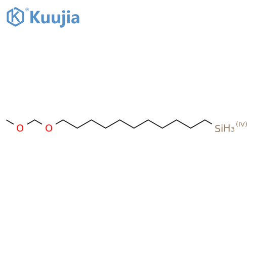 (11-Methoxymethoxyundecyl)silane structure