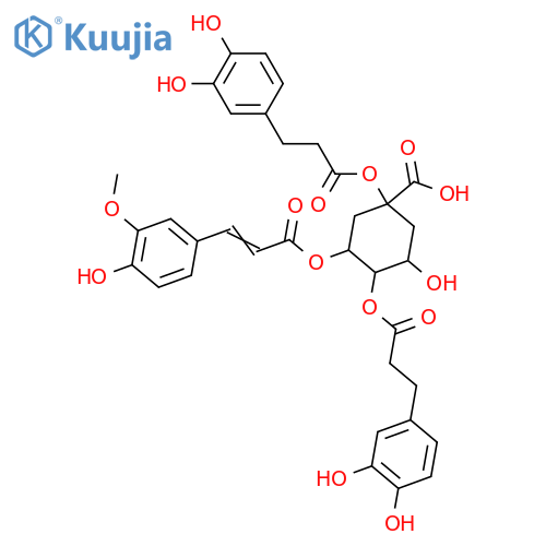 Feruloylpodospermic acid B structure