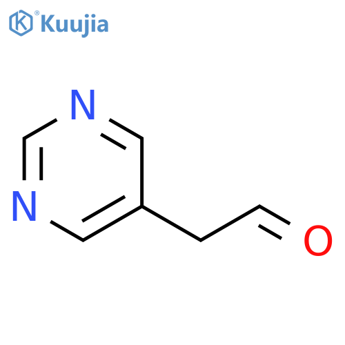 2-(Pyrimidin-5-yl)acetaldehyde structure