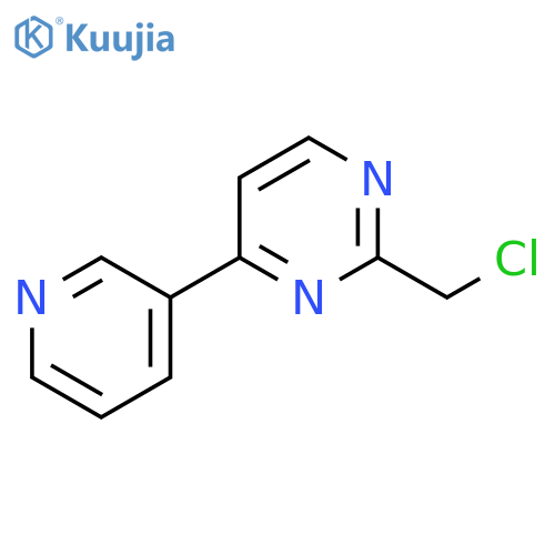 2-(Chloromethyl)-4-(pyridin-3-yl)pyrimidine structure