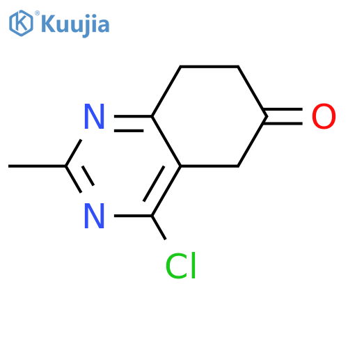 4-Chloro-2-methyl-7,8-dihydroquinazolin-6(5H)-one structure