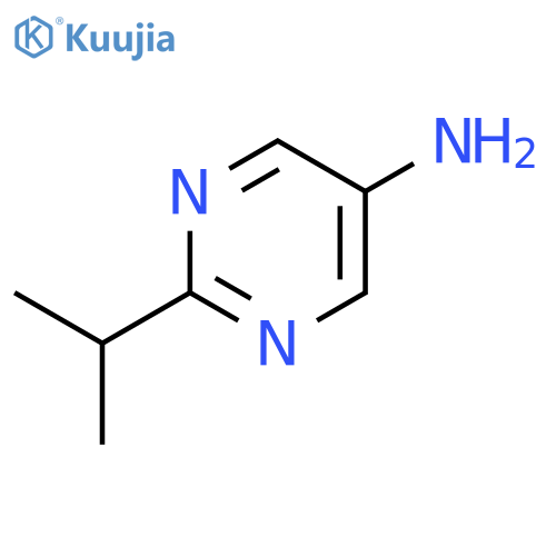 2-(propan-2-yl)pyrimidin-5-amine structure