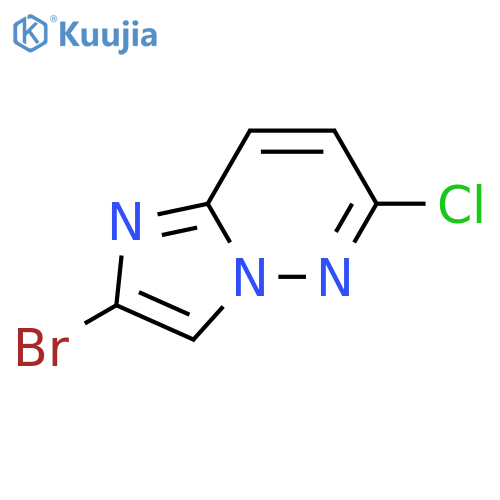 2-Bromo-6-chloroimidazo[1,2-b]pyridazine structure
