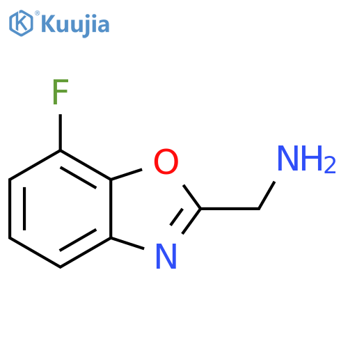 7-Fluorobenzoxazole-2-methanamine structure
