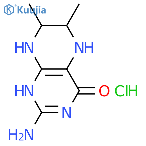 2-AMINO-6,7-DIMETHYL-4-HYDROXY-5,6,7,8-TETRAHYDROPTERIDINE MONOHYDROCHLORIDE structure