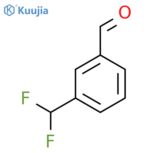 3-(Difluoromethyl)benzaldehyde structure