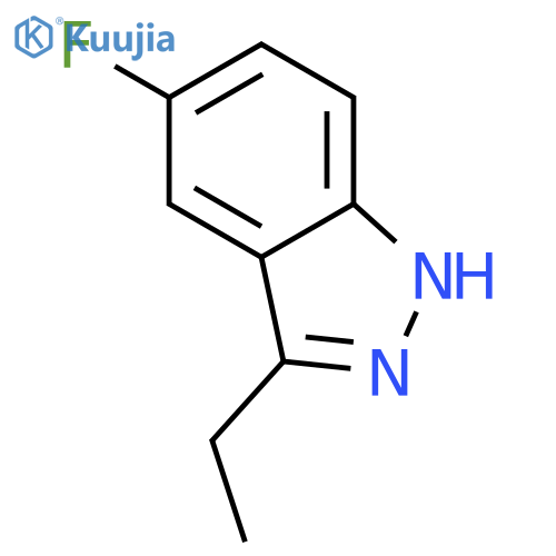 3-Ethyl-5-fluoro-1H-indazole structure