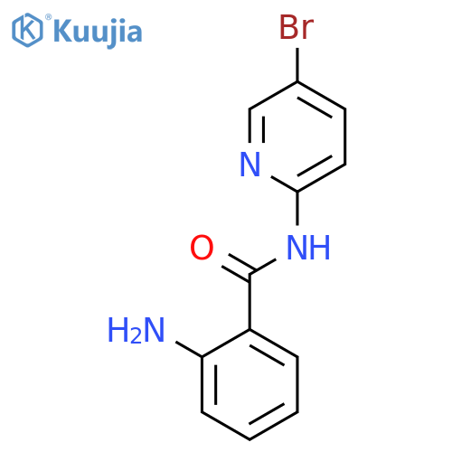 Benzamide, 2-amino-N-(5-bromo-2-pyridinyl)- structure