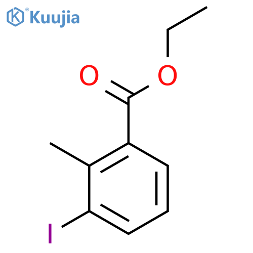 3-Iodo-2-methyl-benzoic acid ethyl ester structure