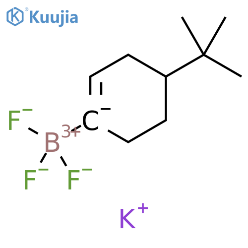 Potassium (4-tert-butylcyclohex-1-en-1-yl)trifluoroborate structure