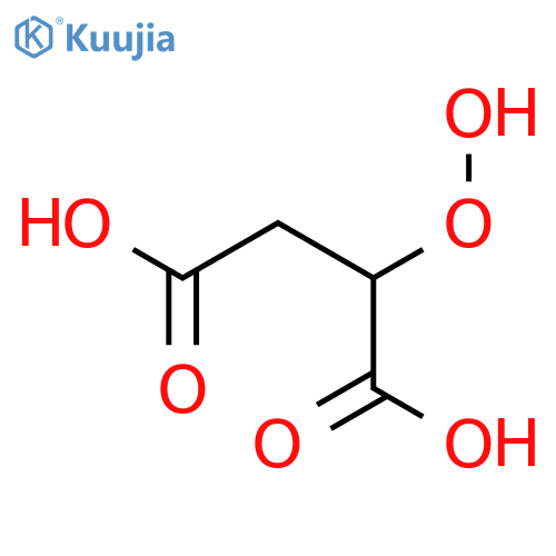 2-Hydroperoxybutanedioic acid structure