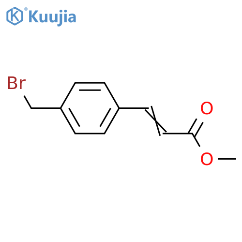 Methyl 4-Bromomethylcinnamate structure