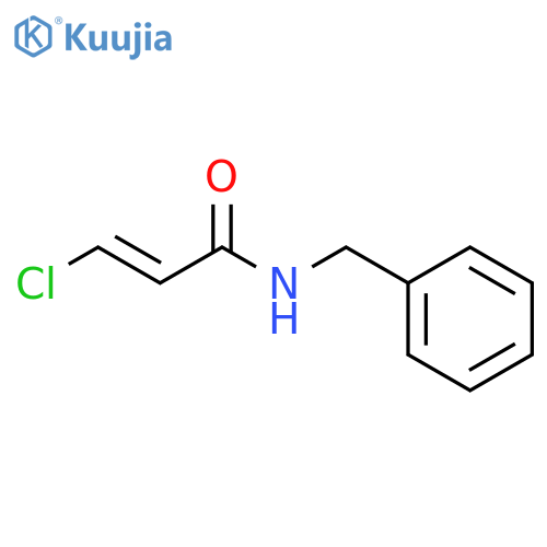 2-Propenamide, 3-chloro-N-(phenylmethyl)- structure
