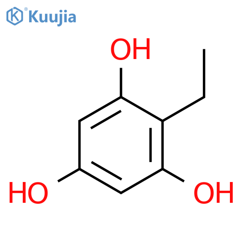 2-ethylbenzene-1,3,5-triol structure