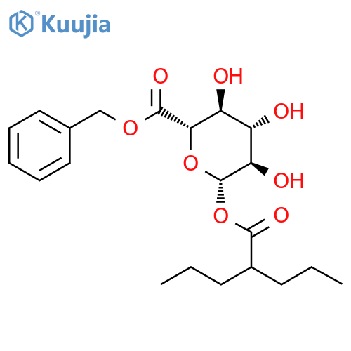 Valproic Acid Benzyl D-Glucuronate structure