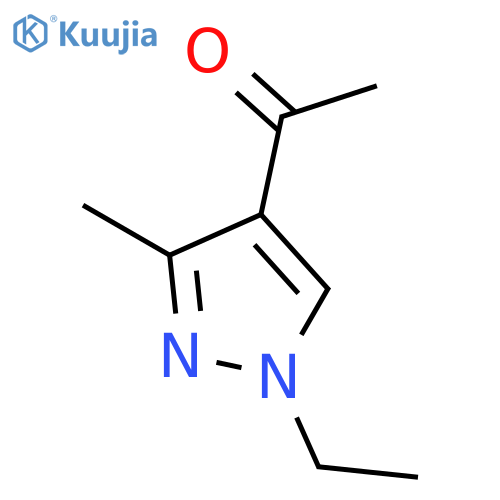 1-(1-Ethyl-3-methyl-1H-pyrazol-4-yl)ethanone structure