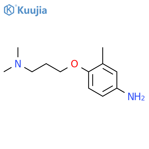 N-3-(4-Amino-2-methylphenoxy)propyl-N,N-dimethylamine structure