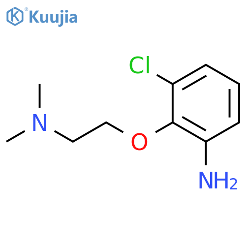 N-2-(2-Amino-6-chlorophenoxy)ethyl-N,N-dimethylamine structure