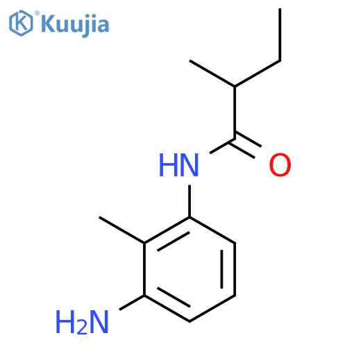 N-(3-Amino-2-methylphenyl)-2-methylbutanamide structure