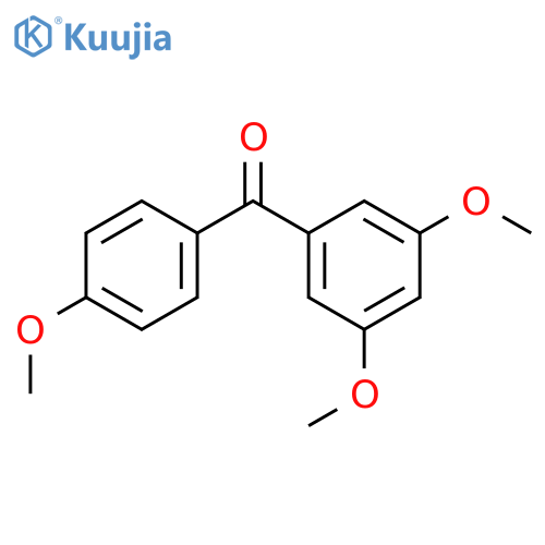 Methanone,(3,5-dimethoxyphenyl)(4-methoxyphenyl)- structure